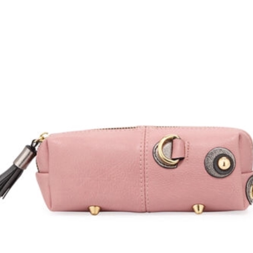 Cosmetic Pencil Case Pink or Navy - Picture 4 of 7